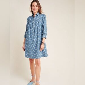 Antropologie NWT Pilcro Rochelle Shirtdress